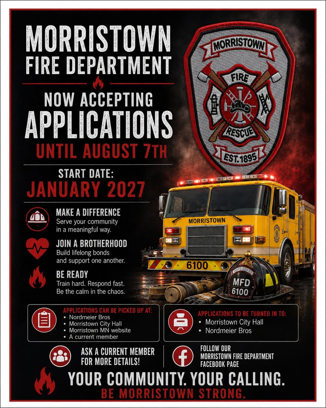Now Accepting Applications